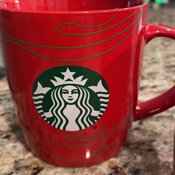 Starbucks Coffee Mug Set 12 fl oz 2020 Christmas Red FA LA LA LA LA Holiday - Picture 3 of 6